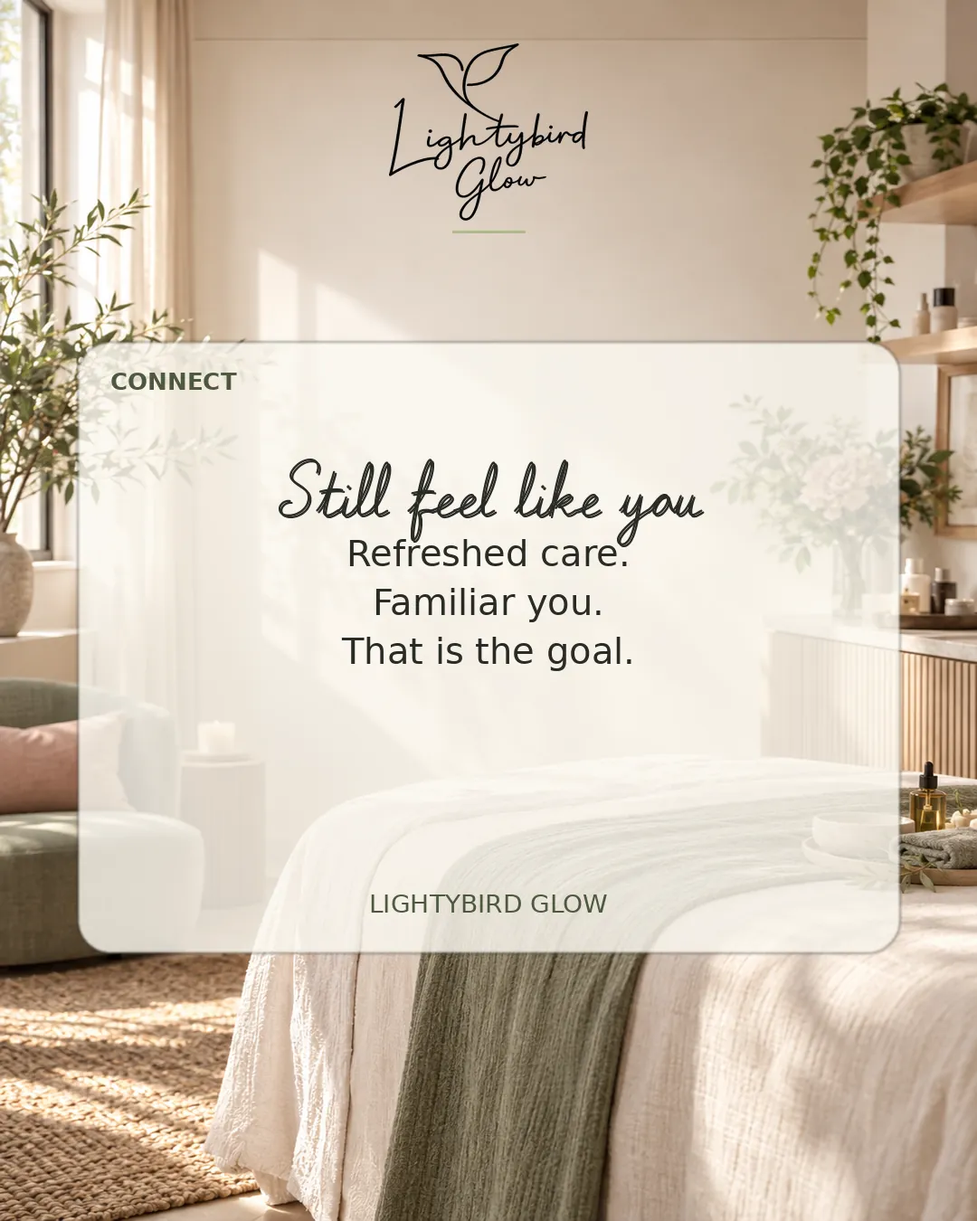 Still feel like you: LightyBird Glow connect post